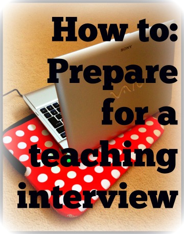 How to Prepare for a Teaching Interview