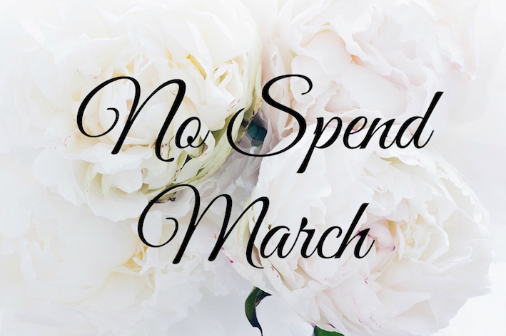 no-spend-march